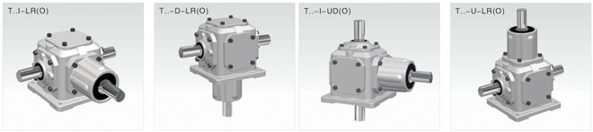 T系列螺旋錐齒輪轉(zhuǎn)向箱